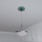 Ekena Millwork Berkshire PVC Medallion (Canopies up to 4 1/2"), 10"OD x 3 1/2"ID x 3/4"P, Metallic Sea Mist CMP10BEFSM - alternate 8